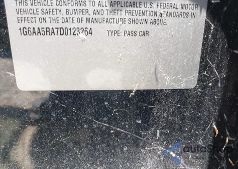 2013 Cadillac Ats z USA, uszkodzony, nr VIN 1G6AA5RA7D0123264